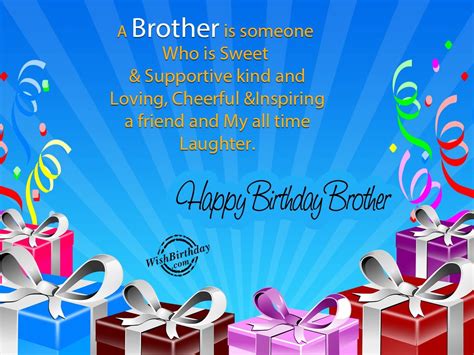 May god love and care you, as you did for me. Happy Birthday Brother Pictures, Photos, and Images for ...