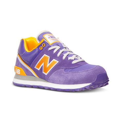 New Balance Mens 574 Stadium Jacket Casual Sneakers From