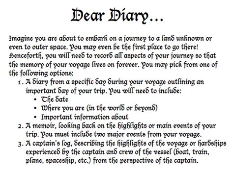 Dear Diary Exploring Explorers