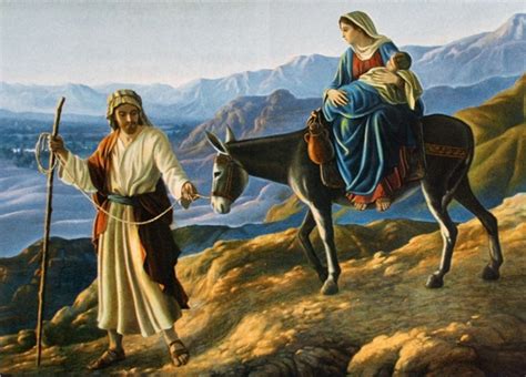 Flight Into Egypt Oblates Of St Joseph