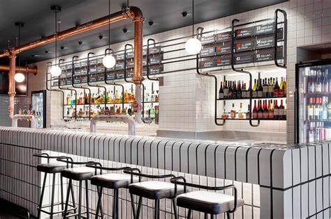 Kicks Is Contemporary Sports Bar By Zwei Architecture Indesignlive
