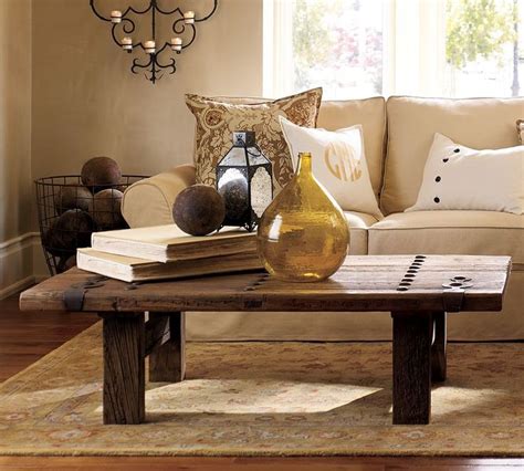 Comfort storage and class awesome diy ottoman coffee tables. Mexican door coffee table | Coffee table pottery barn ...