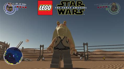 Jar Jar Binks Free Roam Lego Star Wars The Force Awakens Youtube