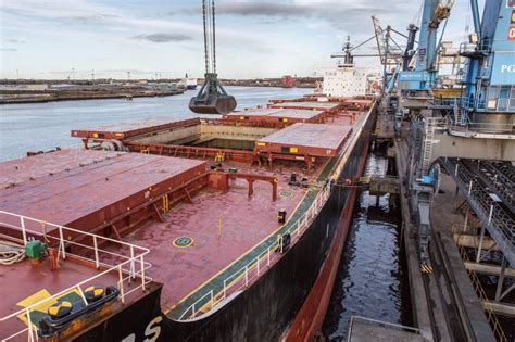 Super Shipment For The Port Of Tyne Bulk Carrier St Dimitrios