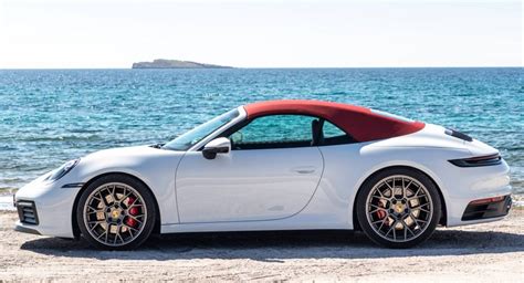 2020 Porsche 911 Cabriolets Soft Top Brings Coupe Like Looks And