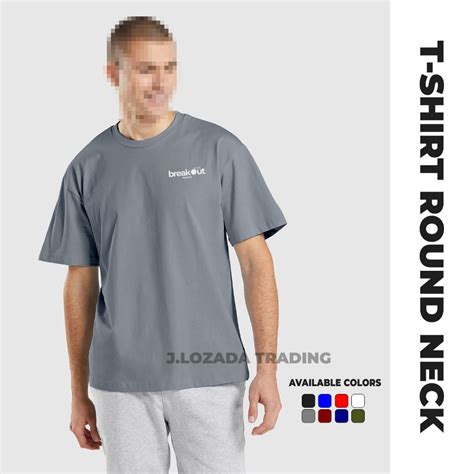 Tsr 10 Breakout Apparel Tshirt Roundneck For Men Cotton Spandex