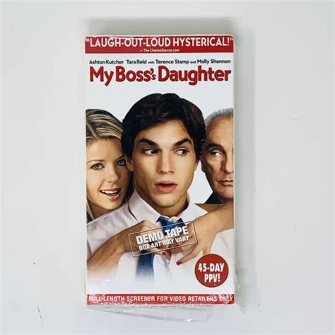 Vhs My Bosss Daughter 2003 Promo Screener Ashton Kutcher Tara Reid