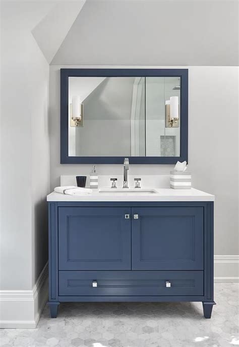 Blue Vanity Bathroom Images Valencia Burr