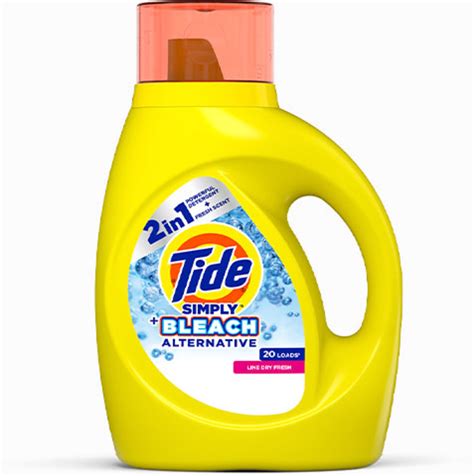 Tide Simply Plus Bleach Alternative Liquid Laundry Detergent Tide