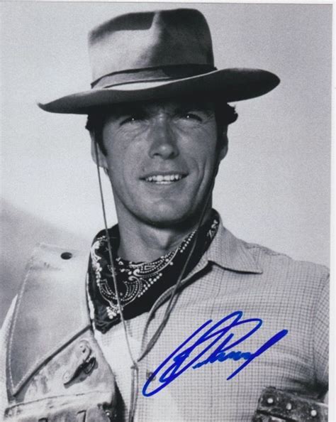 Clint Eastwood Signed Autographed Glossy X Photo Photographs