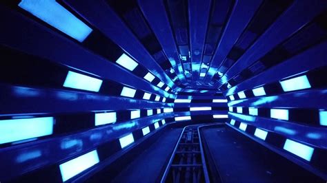 Space Mountain Tunnels Youtube