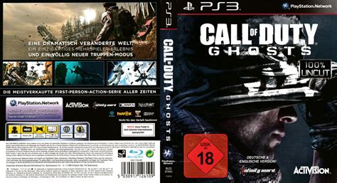 Call Of Duty Ghosts 2013 Playstation 3 Box Cover Art Mobygames