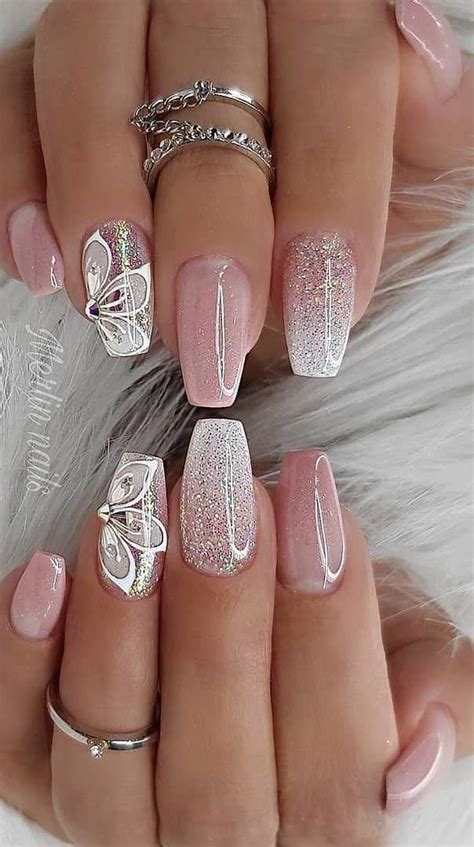 57 Really Cute Glitter Nail Designs You Will Love Page 23 Of 57