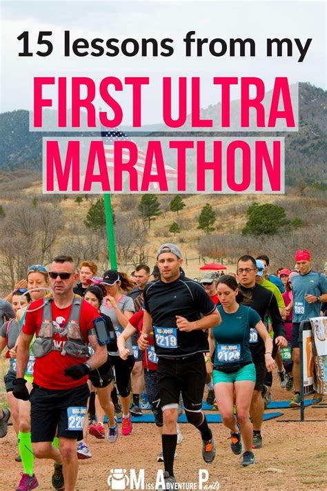 15 Weird Funny And Surprising Lessons From My First Ultramarathon
