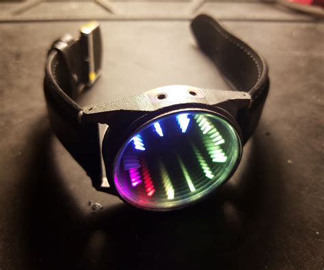 Vortex Watch: an Infinity Mirror Wristwatch : 10 Steps (with Pictures ...