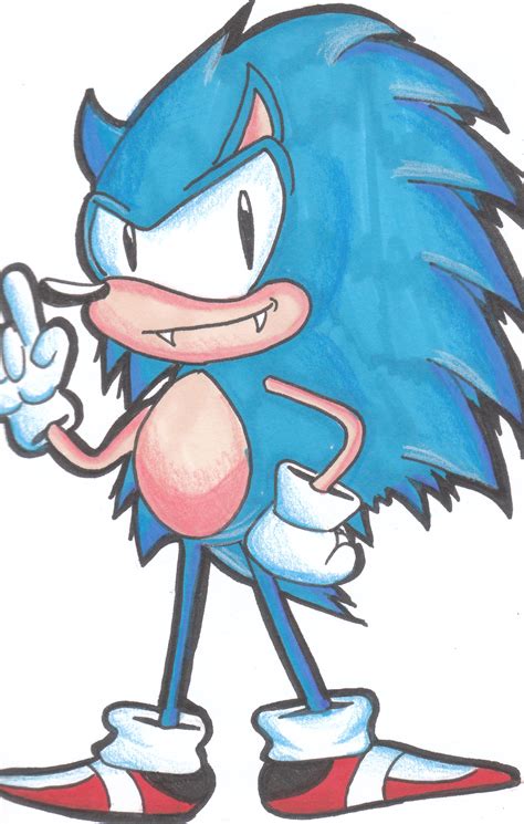 Sonic The Hedgehog Redesign Ver3 By Psensei627 On Deviantart