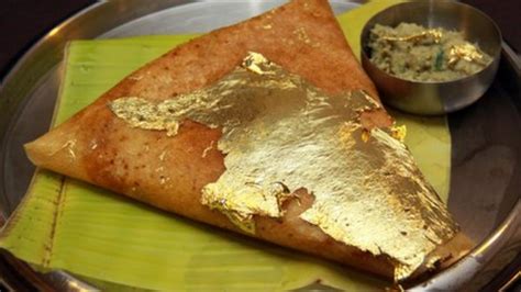 India Discovers Gold Plated Food Bbc News