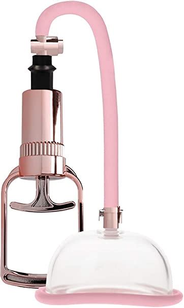 Pumped By Shots Vagina Pump With Silicone Seal Rose Gold