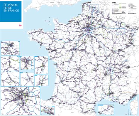 La Carte Du Réseau De Trains Sncf Faq Sncf