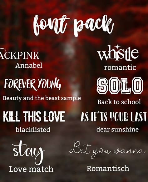 Aesthetic Font Pack Aesthetic Fonts Word Fonts Dafont Fonts Hot Sex