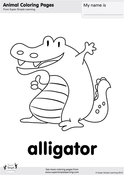 Https://tommynaija.com/coloring Page/animal Party Coloring Pages Alligator