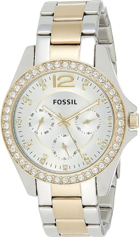 Reloj Para Mujer Fossil Riley Tama O De Caja De Mm Movimiento