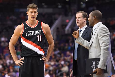 Meyers leonard (left shoulder strain) has been ruled out for thursday's game against the clippers. Injury Update: Meyers Leonard (Ankle) Available vs. Nuggets