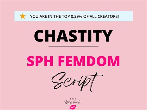 Chastity Sph Joi Scripts F4m Adult Industry Joi Scripts Etsy