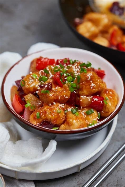 The Best Easy Sweet And Sour Chicken With Pineapple Scrambled Chefs