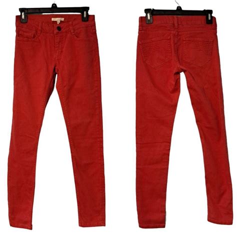 Maje Maje Broder Tomette Skinny Jeans Size 24 Red NWT Grailed