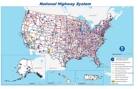 Us Map With Interstates