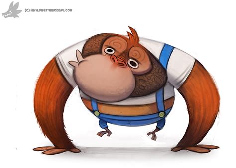 Daily Painting Lanky Kong By Cryptid Creations Deviantart Com On DeviantArt Lanky Kong