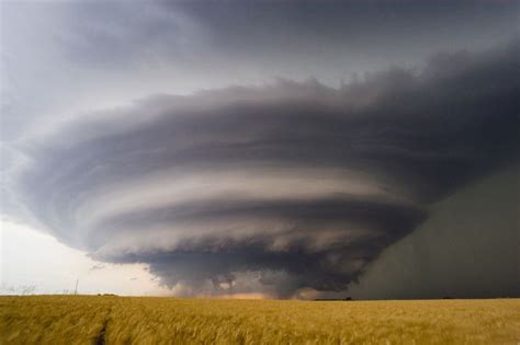 Professional Storm Chaser Supercell Thunderstorm Wild Weather Tornadoes