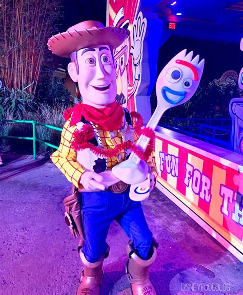 Forky Was In Disney Worlds Toy Story Landand Hes Pretty Adorable