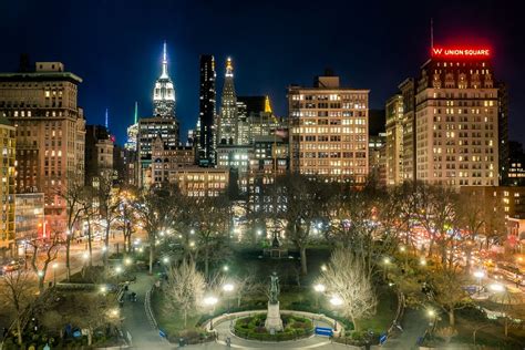 Union Square At Night Flickr Photo Sharing Ny City New York City