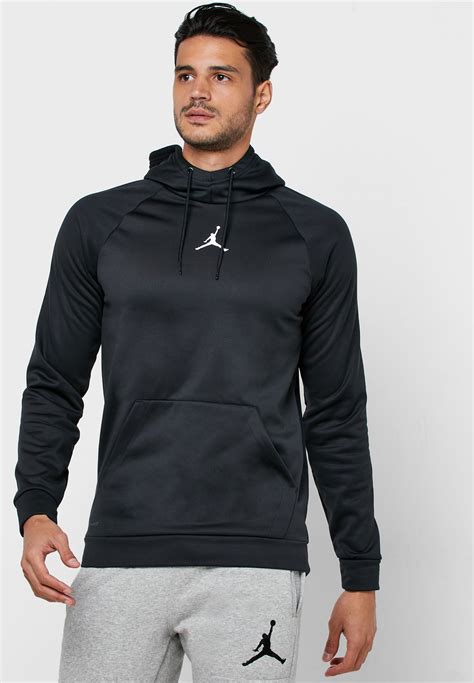 Buy Jordan Black Jordan 23 Alpha Therma Fleece Hoodie For Men In Dubai