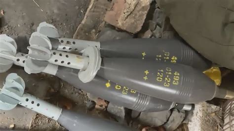 120 Mm Mortar Shells From Ukraine Nato Joint Production Spotted In