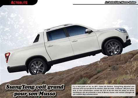 Offroad 4x4 Magazine Le Ssangyong Musso Grand