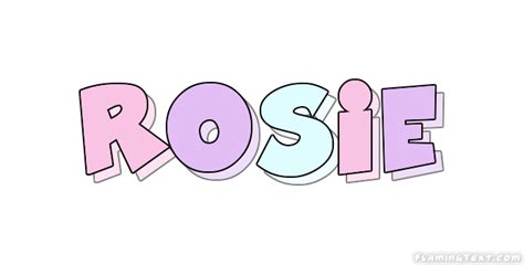 rosie logo free name design tool from flaming text