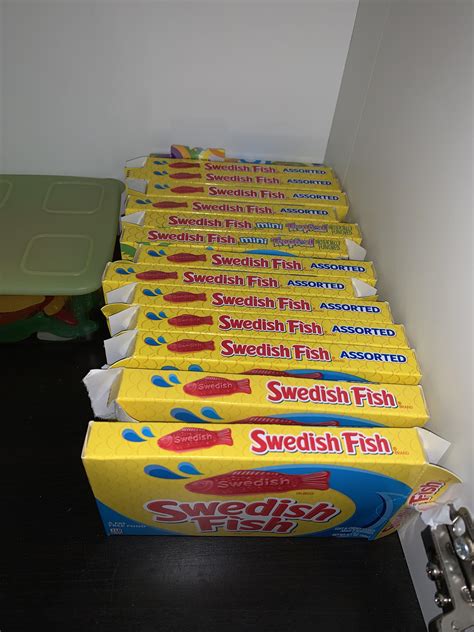 For Some Reason I Keep The Boxes For The Swedish Fish And This Is How