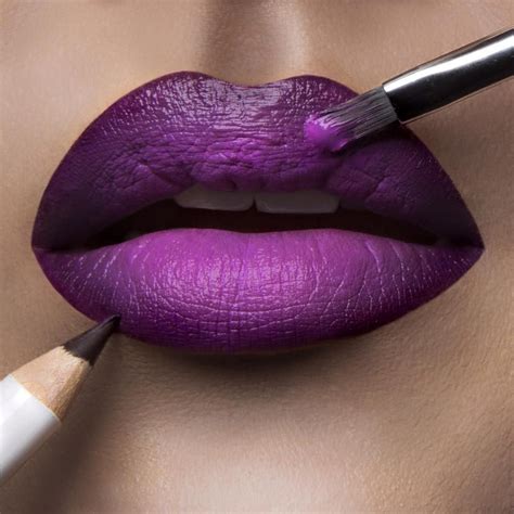 Violet Lipstick Lipstick Colors Lip Colors Lipstick Shades Love Makeup Pretty Makeup