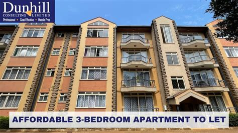 Affordable 3 Bedroom Apartment To Let Sports Rd Westlands Youtube