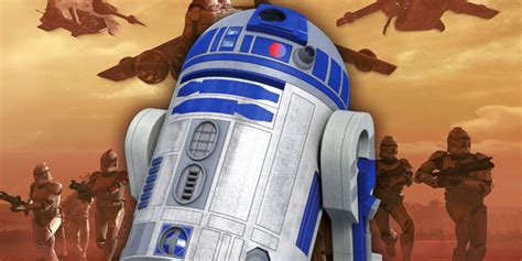 Star Wars R2 D2 Commanded Battle Droids In The Clone Wars Cbr
