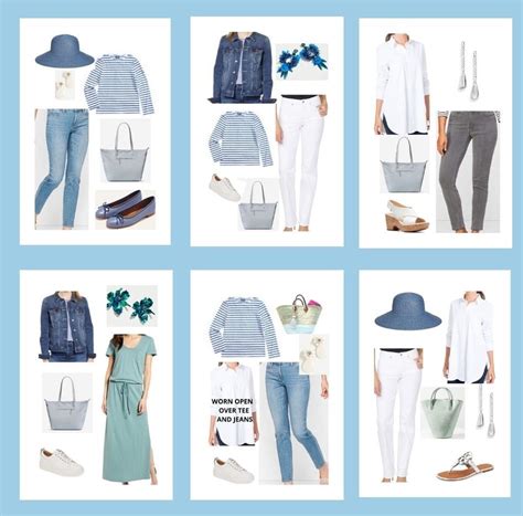 Capsule Wardrobe In A Summer Color Palette A Well Styled Life®