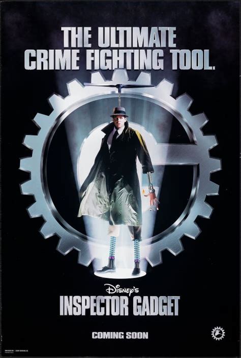 Inspector Gadget 1999 Original One Sheet Movie Poster Hollywood Movie Posters