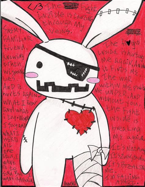 Emo Bunny I Guessidk By Angrysmurflovescake On Deviantart