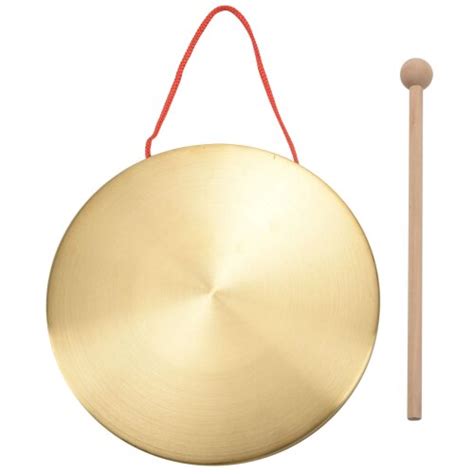 22cm Hand Gong Brass Copper Chapel Opera Percussion With Round Play