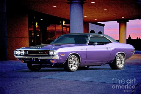 1970 Dodge Challenger Rt 440 Six Pack Ii Photograph By Dave Koontz
