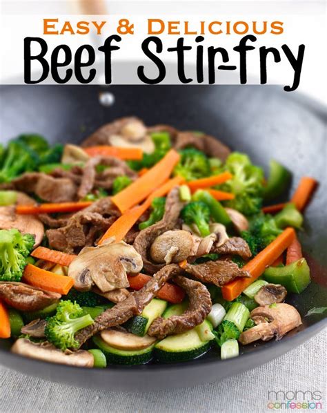 Simple Dinner Idea For Families Easy Beef Stir Fry Recipe