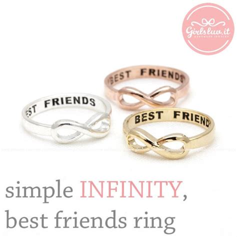 Jewels Jewelry Ring Infinity Ring Infinity Best Friends Ring Best